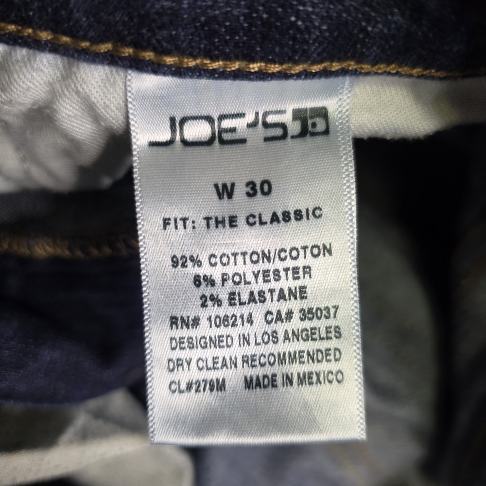 Joe's Jeans The Classic Mens Sz 30 - Picture 4 of 13